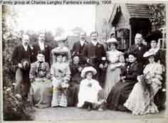 Charles Langley Fardon's wedding group in 1906
